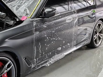 BMW M550i 소피스토 그레이 무광PPF로 변신 / 부천 원미구 상동