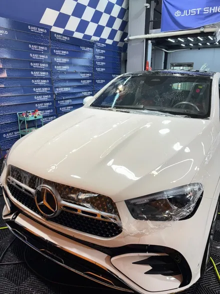 벤츠 GLE 450 4matic . 전체 PPF . 필름은 저스트쉴드PPF / 부천 원미구 상동