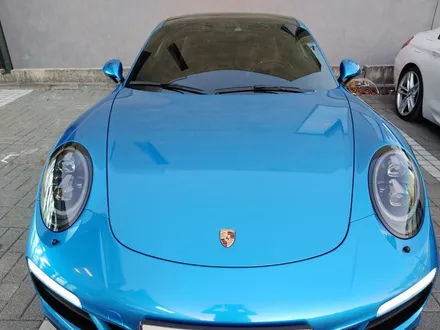 포르쉐 911 카레라 4 GTS 991 / 브라이트블루 전체랩핑 / 네카코리아 / 부천 원미구 상동