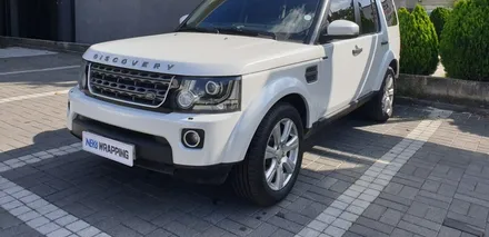 대구랩핑 네카코리아 디스커버리4 화이트펄 전체랩핑 / 부천 원미구 상동