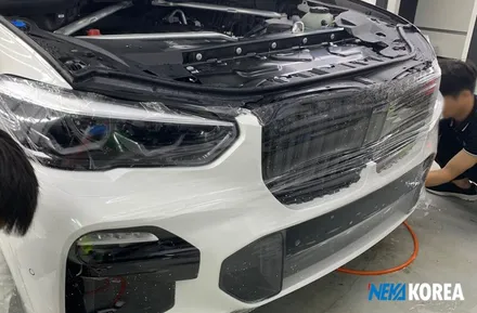 대구PPF BMW X5 화이트 부분PPF 로 실속 있게 차량 관리하기 / 부천 원미구 상동