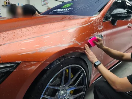 벤츠 AMG GT43 쿠퍼 오렌지 마그노 무광PPF로 보호해드렸습니다 / 부천 원미구 상동