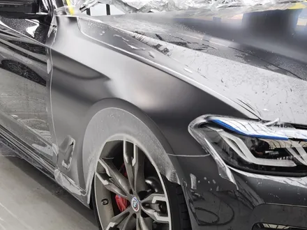 BMW M550i 소피스토 그레이 무광PPF로 변신 / 부천 원미구 상동