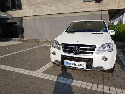 대구랩핑 / 벤츠ML63amg / 화이트펄 전체랩핑 / 네카코리아 / 부천 원미구 상동