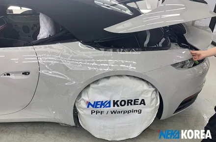 대구PPF 포르쉐911 까브리올레 크레용 전체PPF / 실내PPF / 루프탑코팅 / 부천 원미구 상동