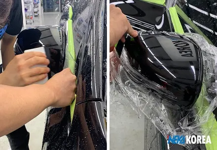 대구PPF  벤츠 CLS53 AMG 전체PPF 리어라이트 소프트 블랙으로 변신 / 부천 원미구 상동