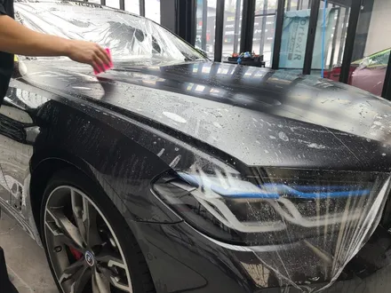 BMW M550i 소피스토 그레이 무광PPF로 변신 / 부천 원미구 상동