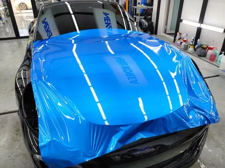 포르쉐 911 카레라 4 GTS 991 / 브라이트블루 전체랩핑 / 네카코리아 / 부천 원미구 상동