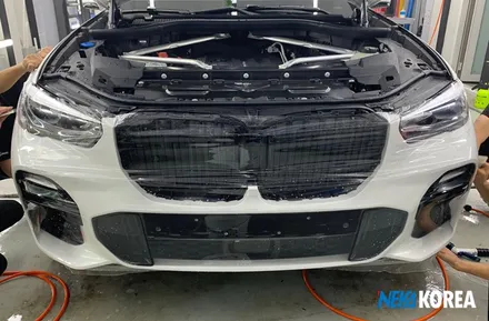 대구PPF BMW X5 화이트 부분PPF 로 실속 있게 차량 관리하기 / 부천 원미구 상동