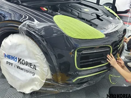 대구PPF 카이엔쿠페 젯블랙, 전체PPF 와 실내가죽코팅 으로 신차관리하기! / 부천 원미구 상동