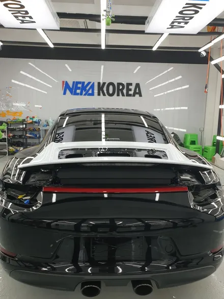 대구랩핑/네카코리아/포르쉐911 카레라4gts 전체랩핑 / 부천 원미구 상동