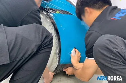대구PPF 포르쉐911 마이애미 블루 / 부천 원미구 상동