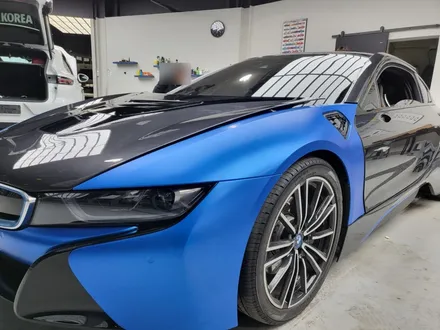 BMW i8 / 3m퍼펙트블루 전체랩핑 / 대구랩핑 / 부천 원미구 상동
