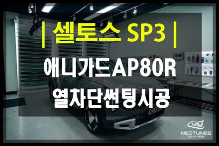 신형 셀토스 SP3 반사필름 애니가드 AP80R 썬팅 시공 후기 / 용인 처인구, 이천