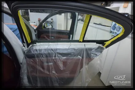 BMW 520D 레이블럭 블레스 열차단썬팅 시공 / 용인 처인구, 이천