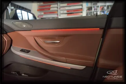 BMW 640D RGB 히든타입 엠비언트로 실내 업그레이드 / 용인 처인구, 이천