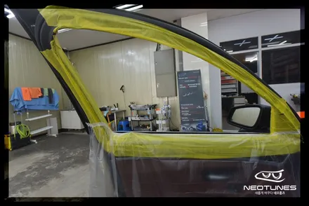 BMW 520D 레이블럭 블레스 열차단썬팅 시공 / 용인 처인구, 이천
