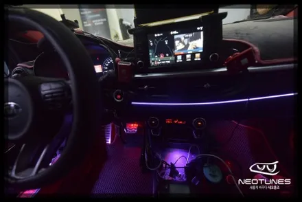 올뉴모닝JA RGB 엠비언트 작업 / 용인 처인구, 이천