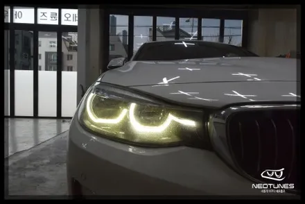 BMW 3GT F34 라이트 링마커 황변증상 수리작업 / 용인 처인구, 이천