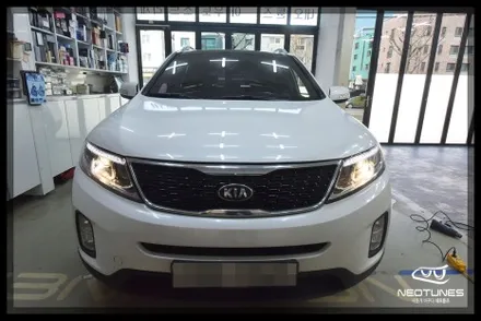 뉴쏘렌토R 전조등 반사판 교체작업 / 용인 처인구, 이천