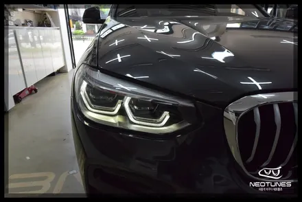 BMW X3 라이트 링마커 황변증상 수리작업 / 용인 처인구, 이천