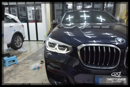 BMW X4 라이트 링마커 황변증상 수리작업 / 용인 처인구, 이천