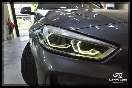 BMW 118D 데이라이트 황변증상 수리작업 / 용인 처인구, 이천
