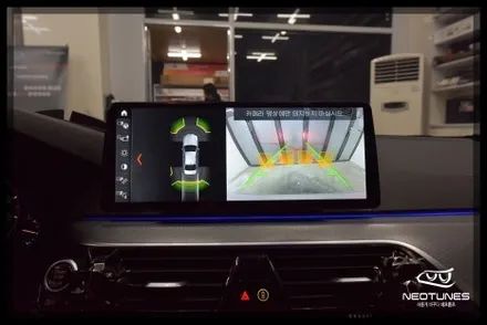 BMW 530i 안드로이드 올인원 / M9000 룸미러 블랙박스 장착 / 용인 처인구, 이천