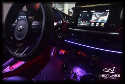 올뉴모닝JA RGB 엠비언트 작업 / 용인 처인구, 이천