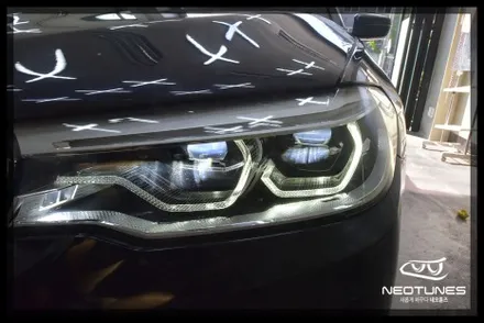 BMW G30 라이트 링마커 데이라이트 LED 수리작업 / 용인 처인구, 이천