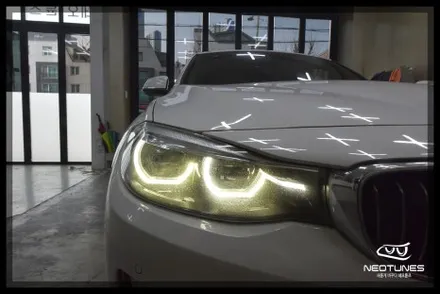 BMW 3GT F34 라이트 링마커 황변증상 수리작업 / 용인 처인구, 이천