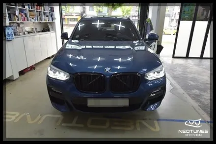 BMW X3 라이트 링마커 황변증상 수리작업 / 용인 처인구, 이천