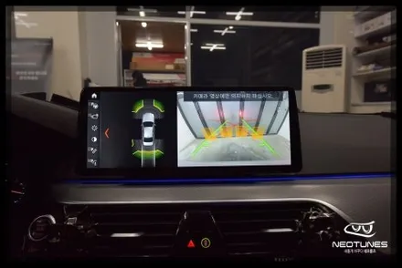 BMW 530i 안드로이드 올인원 / M9000 룸미러 블랙박스 장착 / 용인 처인구, 이천