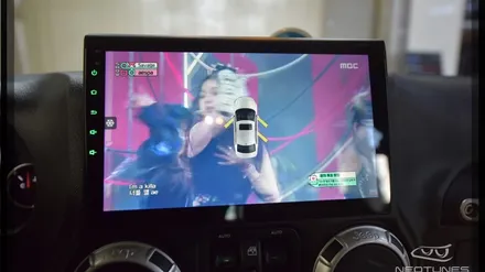 지프 랭글러 루비콘 안드로이드 올인원으로 T맵과 네비를 자유롭게 / 용인 처인구, 이천