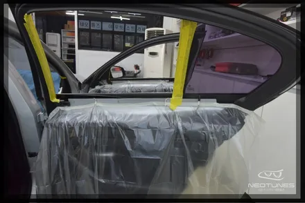 BMW 530 레이블럭 블레스 열차단썬팅 시공 / 용인 처인구, 이천
