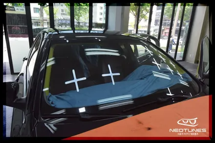 BMW 520D 레이블럭 블레스 열차단썬팅 시공 / 용인 처인구, 이천