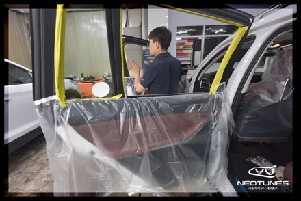 BMW X7 레이블럭 블레스 반사필름 시공 / 용인 처인구, 이천