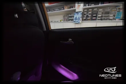 올뉴모닝JA RGB 엠비언트 작업 / 용인 처인구, 이천