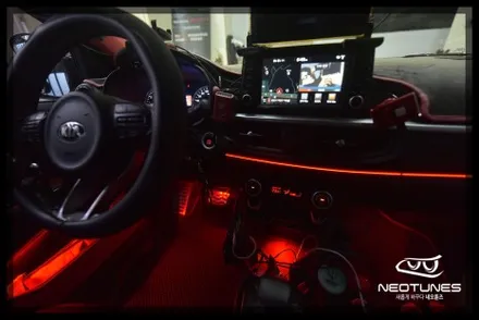 올뉴모닝JA RGB 엠비언트 작업 / 용인 처인구, 이천