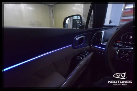 페리 쏘렌토 MQ4  RGB 실내 엠비언트 작업 / 용인 처인구, 이천