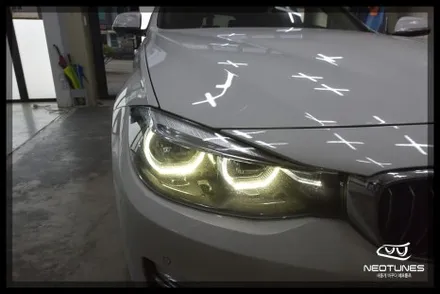 BMW 3GT F34 라이트 링마커 황변증상 수리작업 / 용인 처인구, 이천