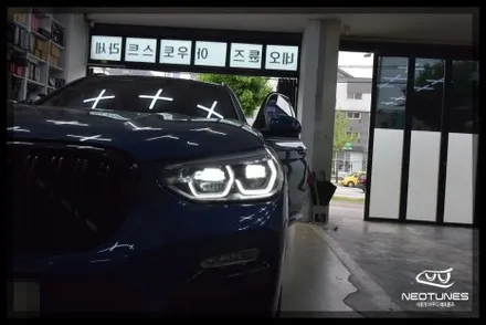 BMW X3 라이트 링마커 황변증상 수리작업 / 용인 처인구, 이천