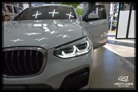 BMW X4 라이트 링마커 황변증상 수리작업 / 용인 처인구, 이천