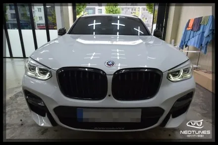 BMW X4 라이트 데이라이트 황변증상 수리작업 / 용인 처인구, 이천