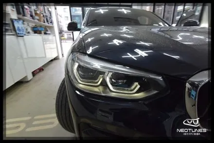 BMW X4 데이라이트 LED 수리작업 / 용인 처인구, 이천