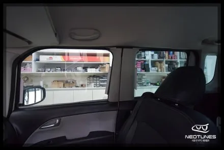 레이 국내산 열차단필름 썬팅시공 / 용인 처인구, 이천