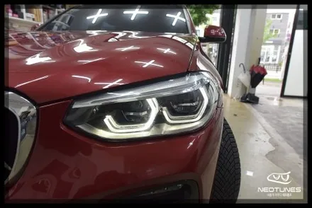 BMW X4 데이라이트 황변증상 수리작업 / 용인 처인구, 이천