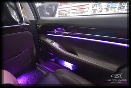 제네시스 EQ900 도어 포켓 엠비언트 LED 작업 / 용인 처인구, 이천