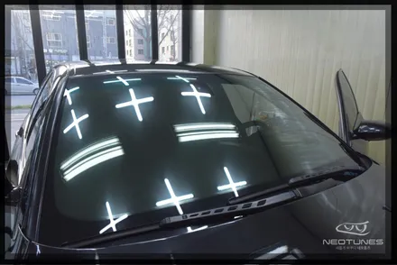 BMW M5 레이블럭 블레스 열차단썬팅 시공 / 용인 처인구, 이천