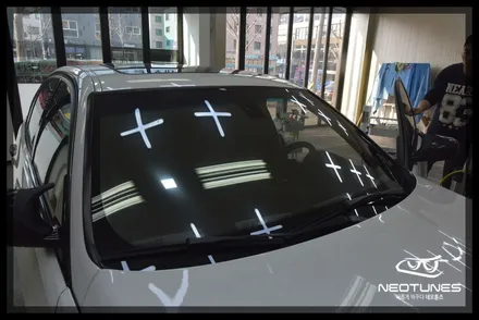 BMW 320D 레이블럭 블레스 반사필름썬팅 시공 / 용인 처인구, 이천